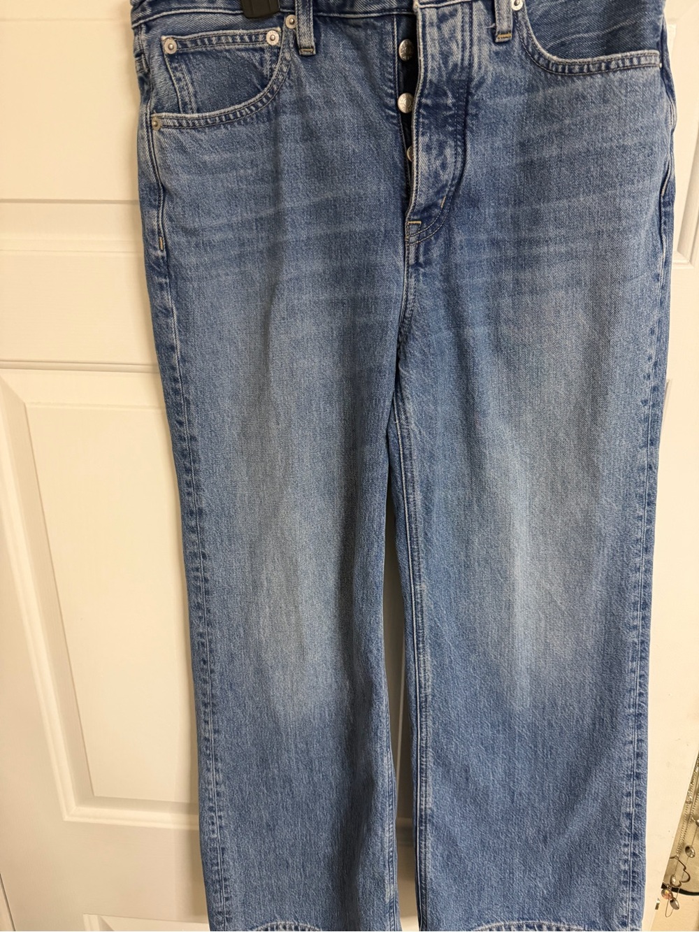 J. Crew vintage premium wide leg jeans.